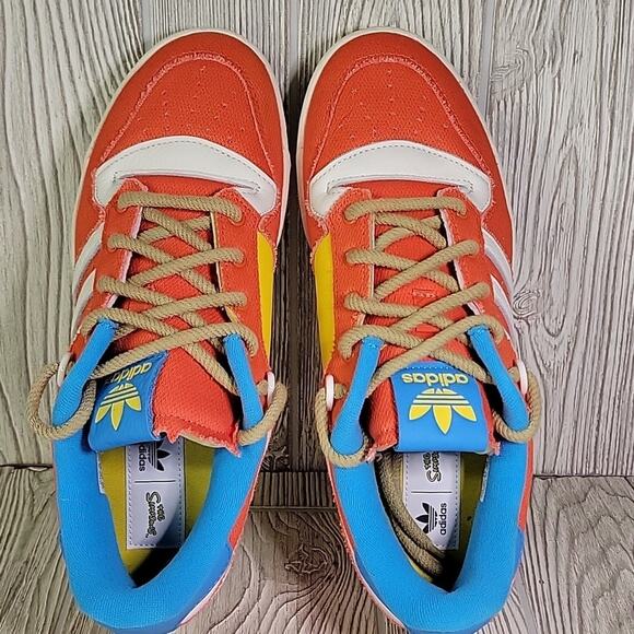 Adidas Rivalry 86 Low The Simpsons Treehouse of Horror Sneakers Mens Size 10 - Picture 7 of 12